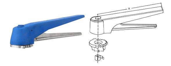 Butterfly Valve Handle with Gear